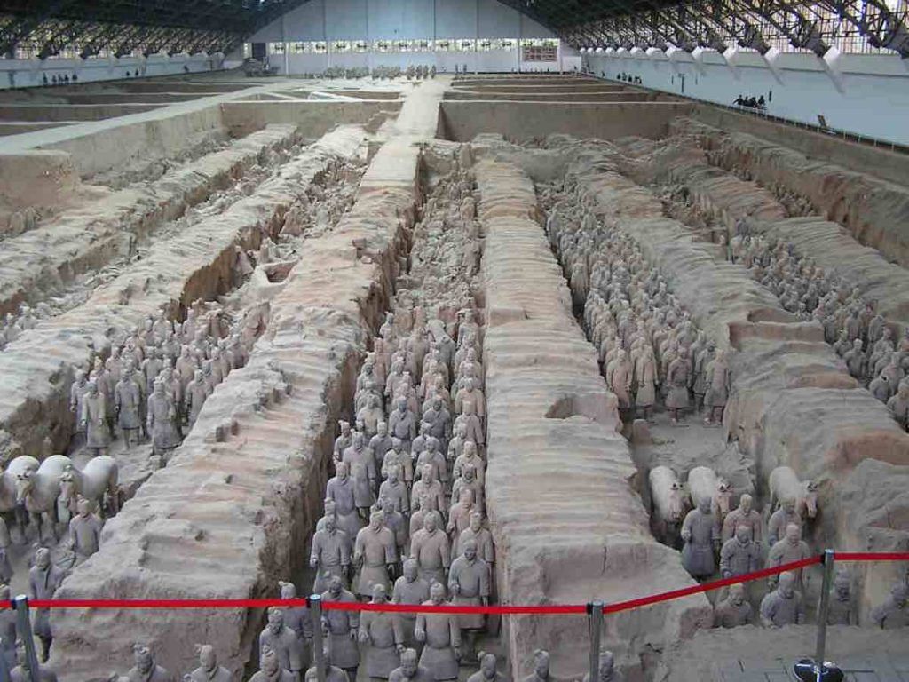  tombeau du premier empereur de Chine
