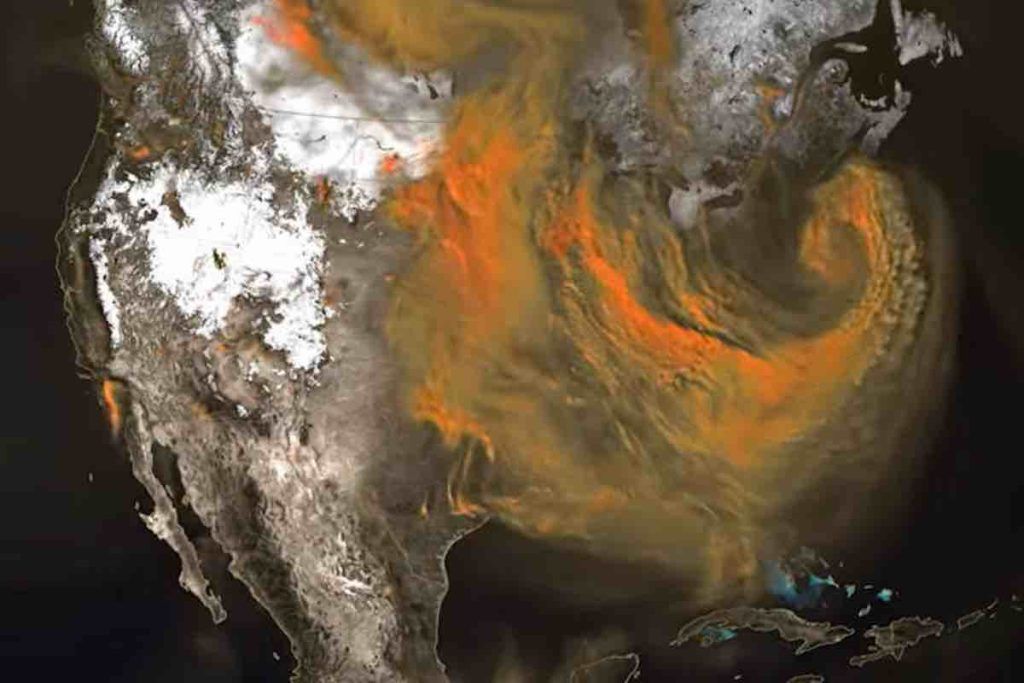 CO2 rejeté par les États-Unis